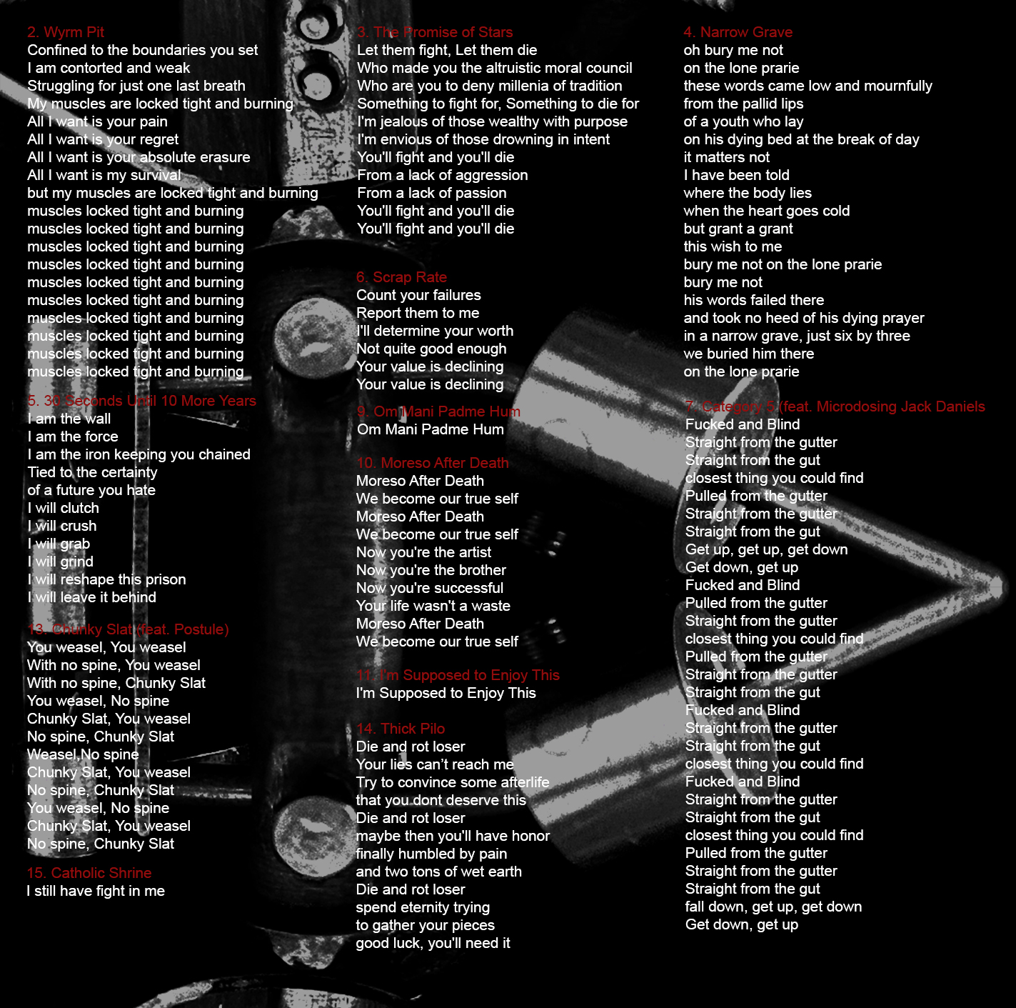 DCLNR - Moreso After Death (Pro CD) - Image 2