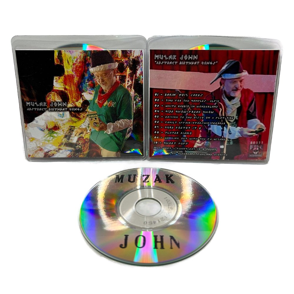 Muzak John "Abstract Birthday Songs" 3" CDR